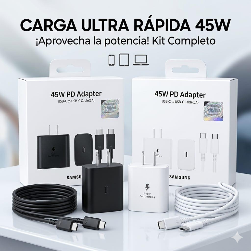 Cargador Samsung 45W
